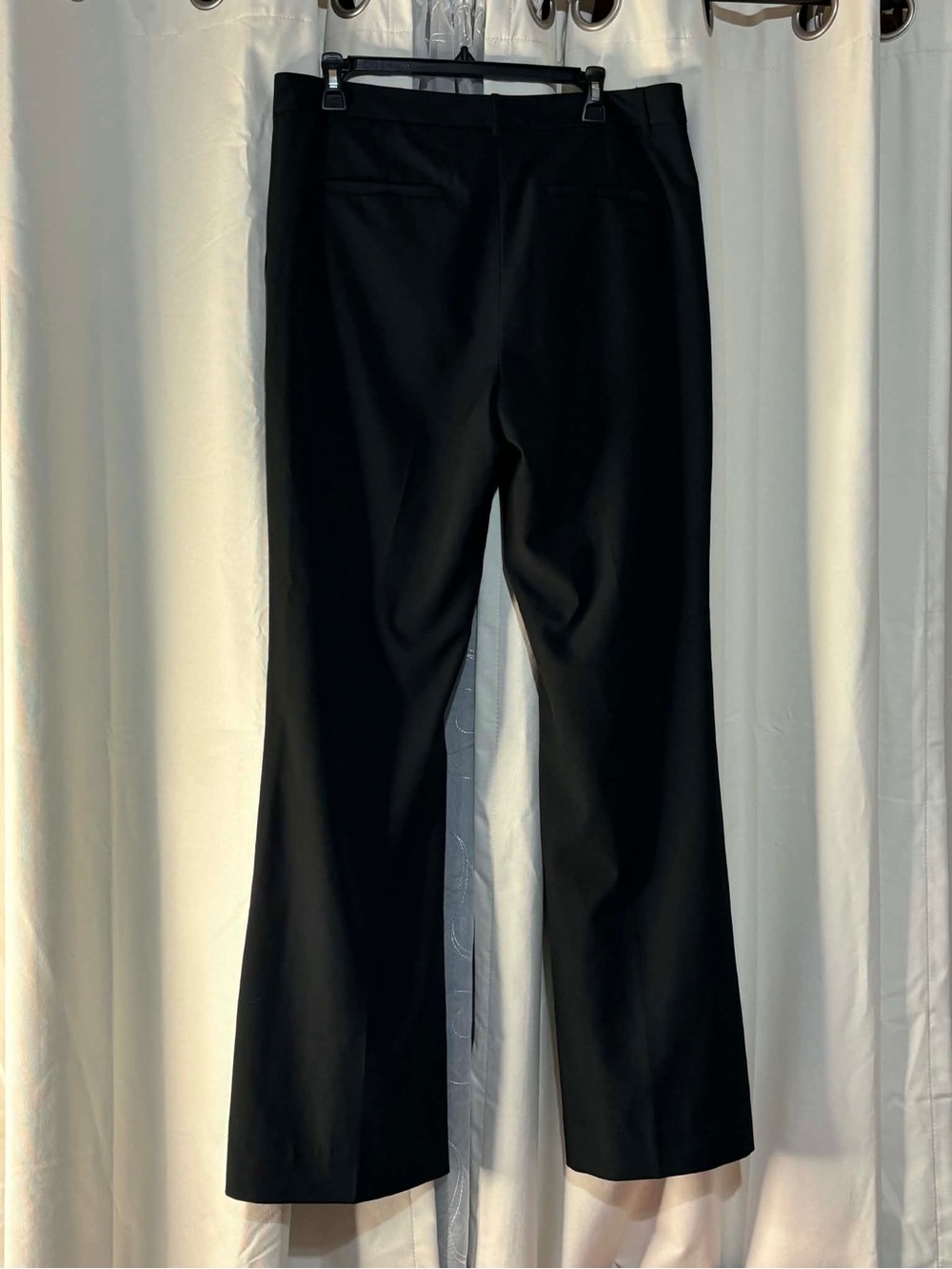 Classic Banana Republic Black Bootcut Women's Stretch Pants size 12 - Picture 2 of 5